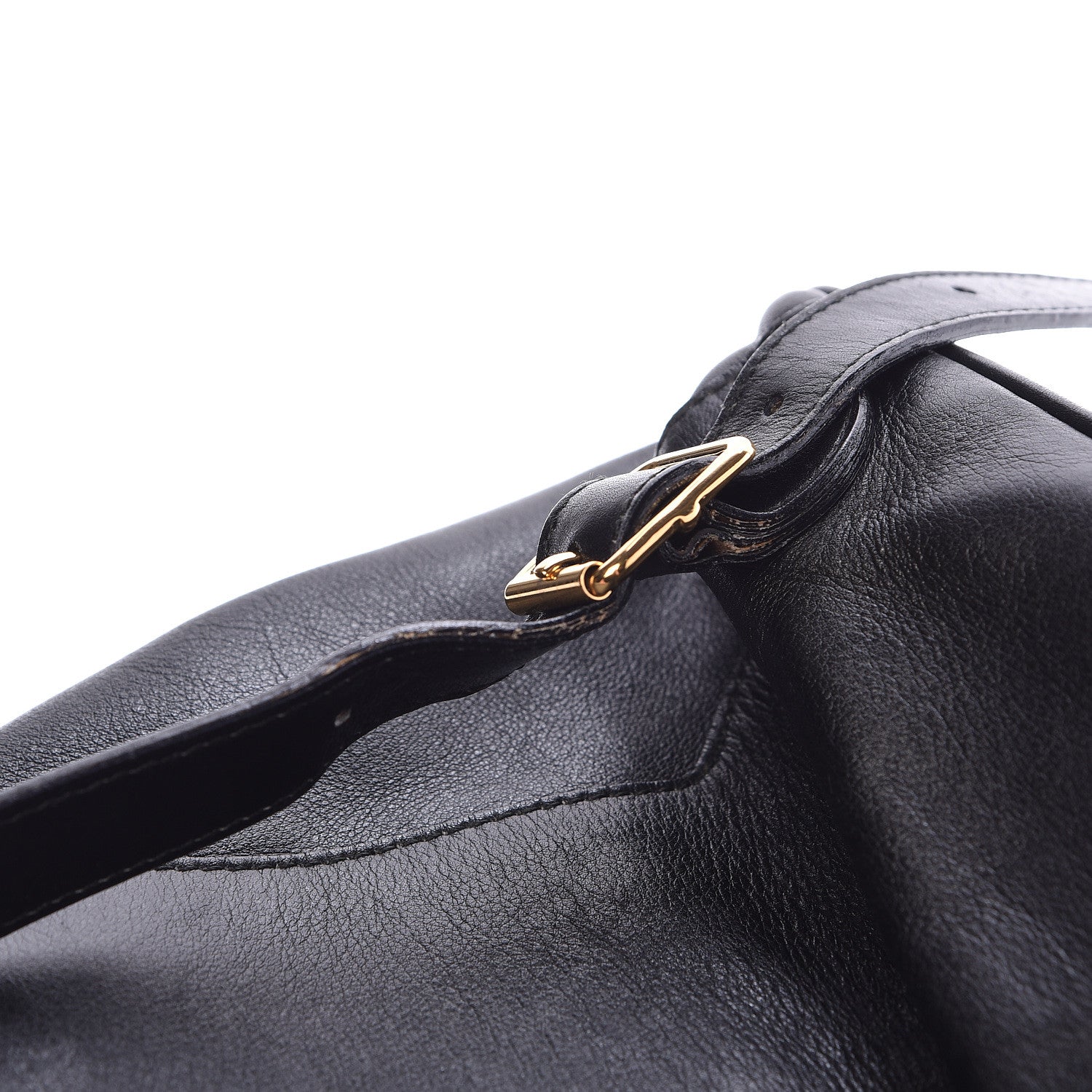 Gucci Calfskin Bamboo Backpack Black 13 of 22