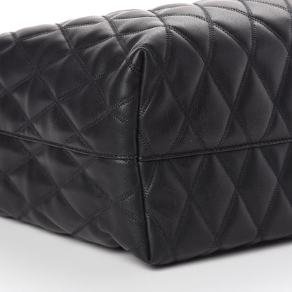 Givenchy Rubber Effect Canvas Quilted Duo Shopper Tote Black 9 of 10