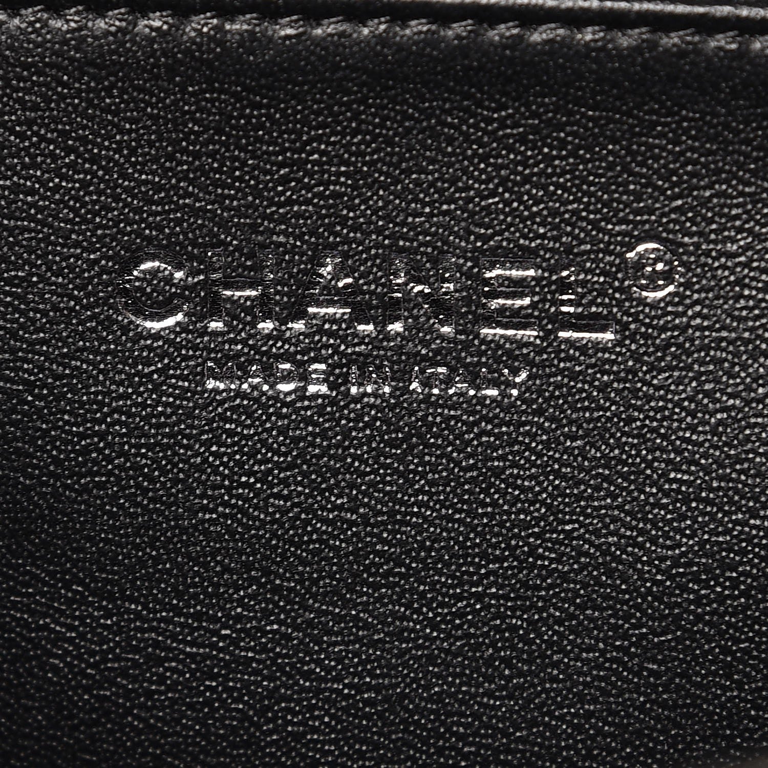 Chanel Caviar Lizard Quilted Large Coco Handle Flap Black 8 of 8