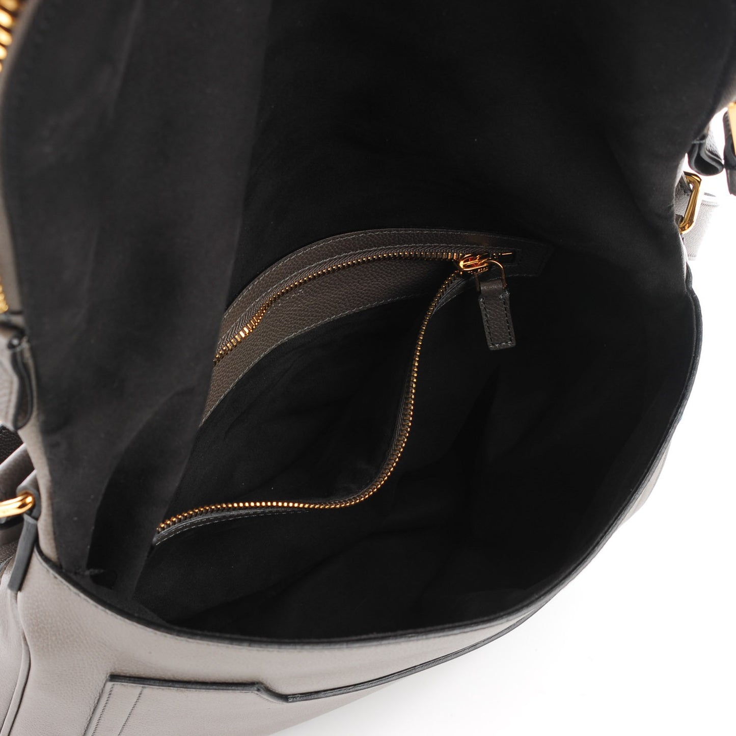 Pebbled Calfskin Large Jennifer Graphite