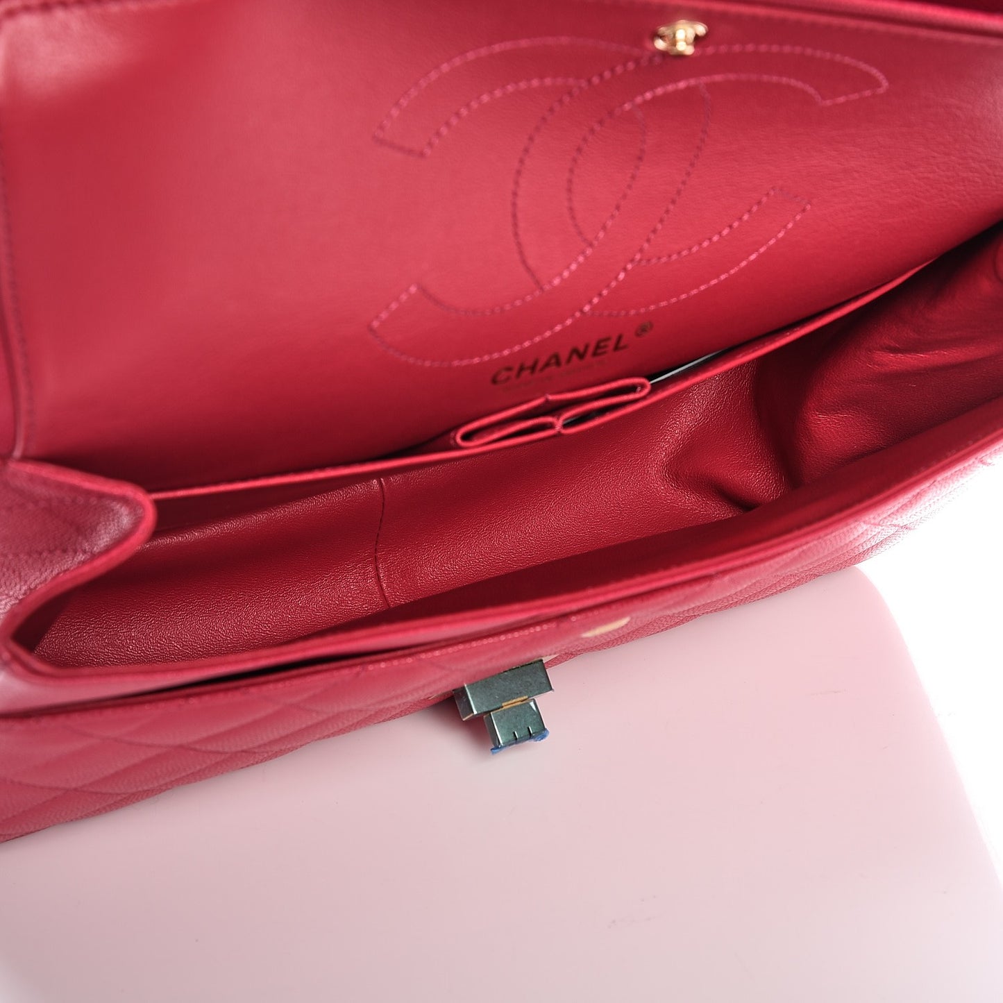 Caviar Quilted 2.55 Reissue 226 Flap Fuchsia