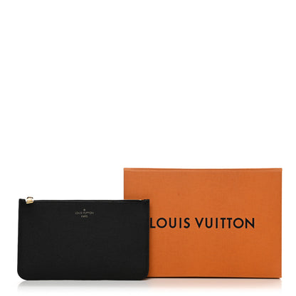 Louis Vuitton Empreinte Broderies Neverfull Pochette MM GM Black 8 of 8