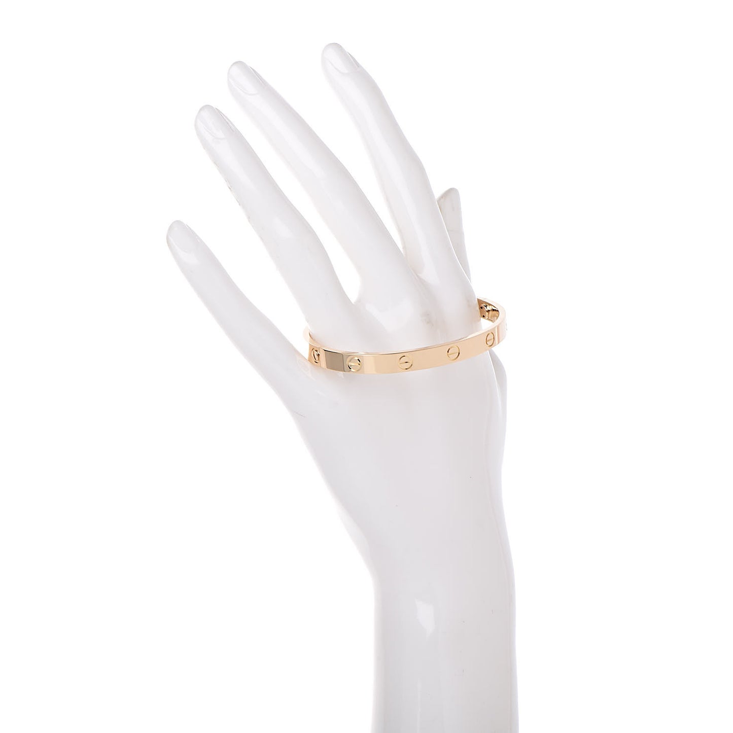 18K Yellow Gold LOVE Bracelet 17