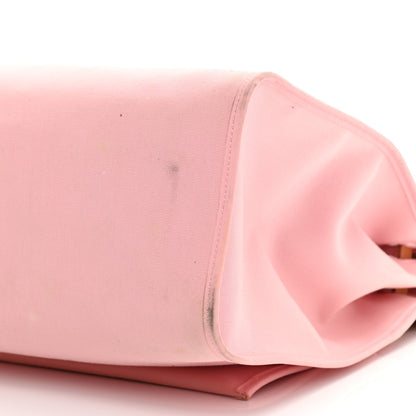 Hermes Vache Hunter Toile Herbag Zip 31 PM Rose Sakura 13 of 16