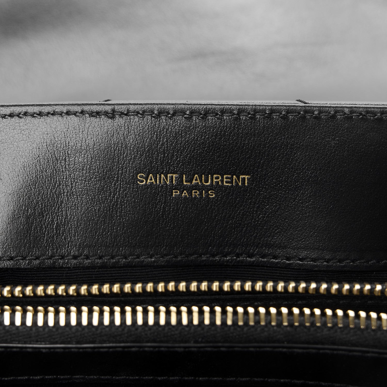 Saint Laurent Calfskin Y Quilted Monogram Small Loulou Chain Satchel Black 6 of 11