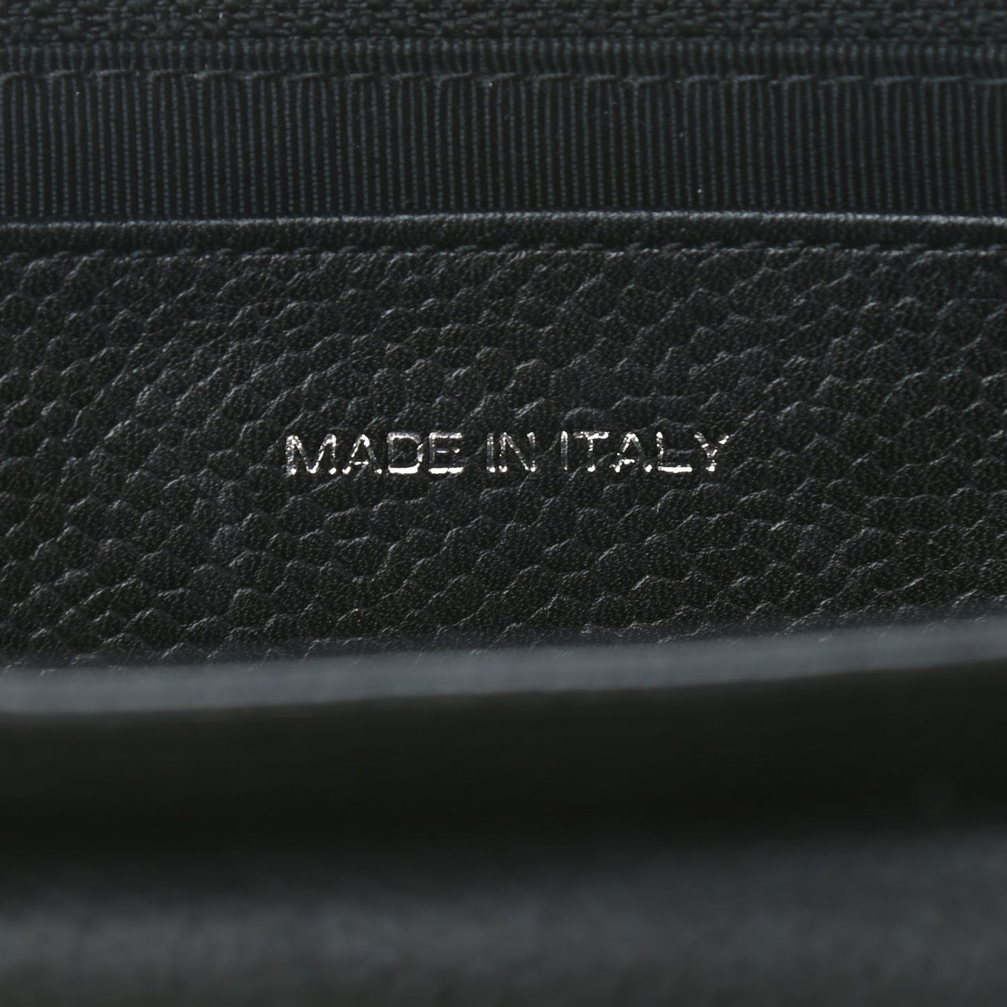 Caviar Half Moon Wallet On Chain WOC Black