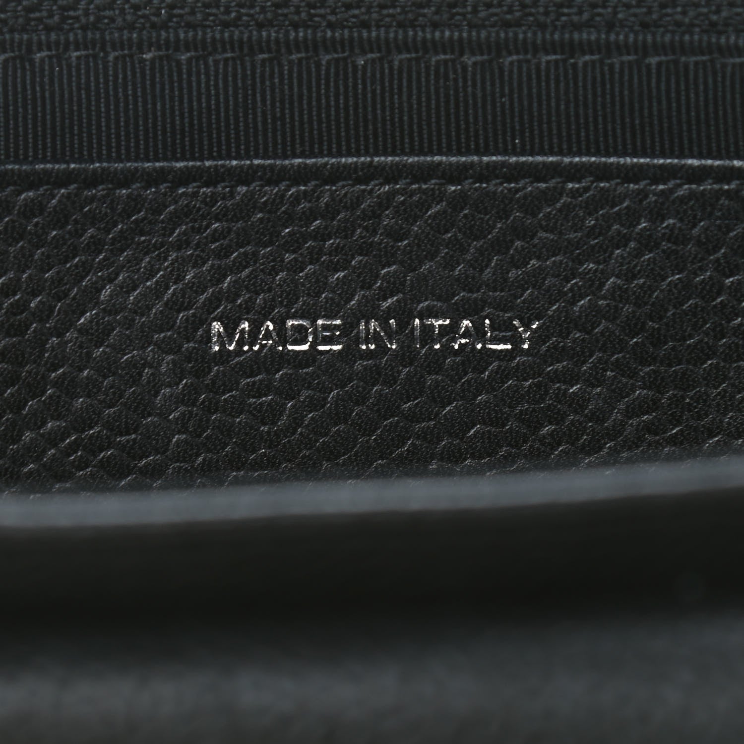 Chanel Caviar Half Moon Wallet On Chain WOC Black 8 of 10