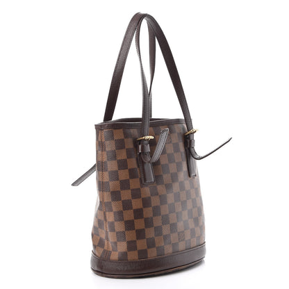 Louis Vuitton Damier Ebene Marais Bucket 23 3 of 11