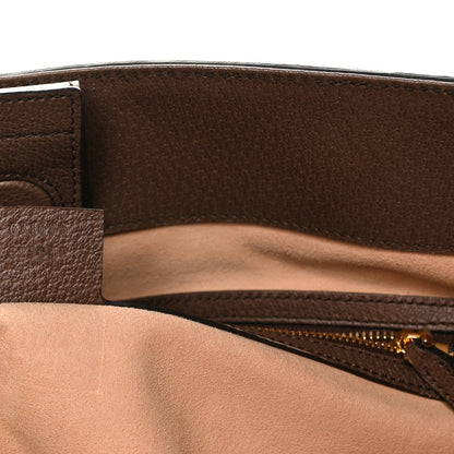 Gucci GG Supreme Monogram Medium Ophidia Shopping Tote Brown 6 of 9