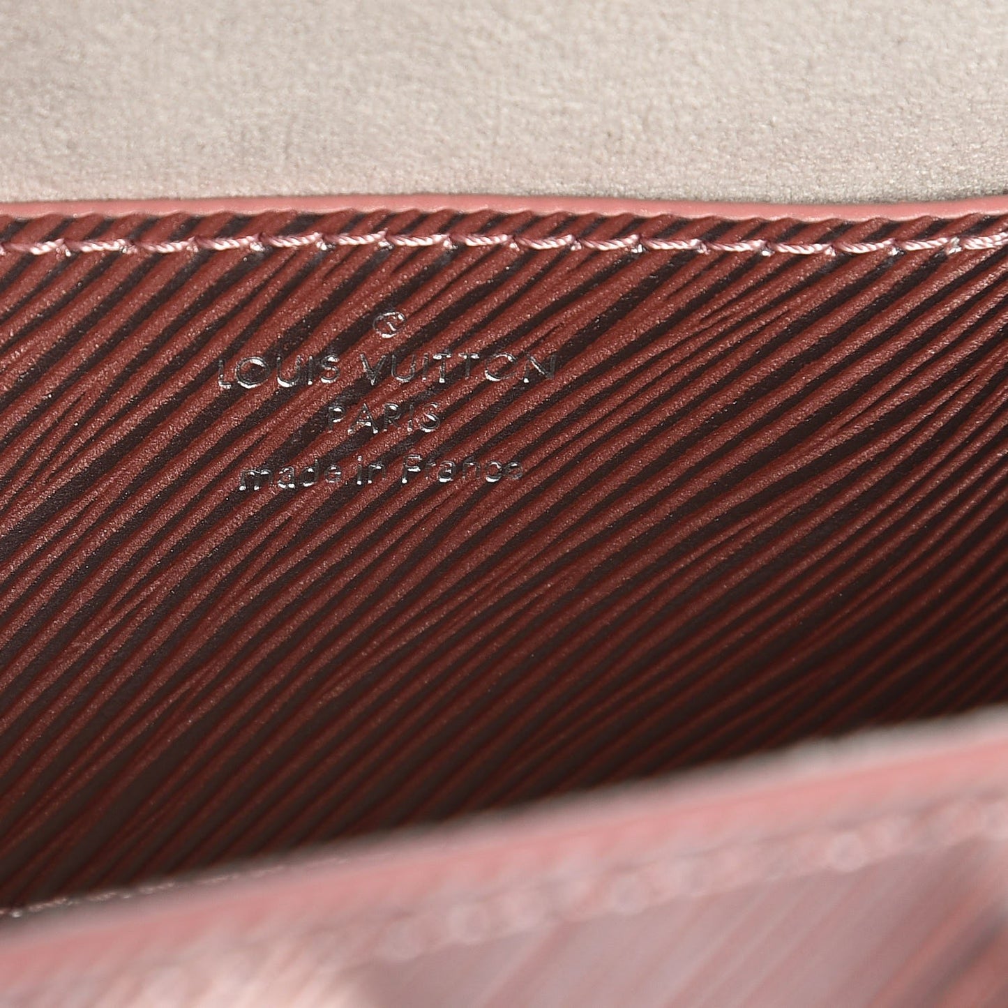 Epi Twist Shoulder Bag PM Rose Gold