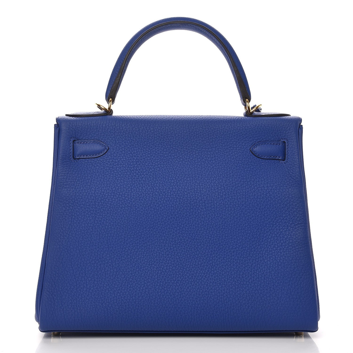Hermes Togo Kelly Retourne 28 Bleu Electrique 10 of 32