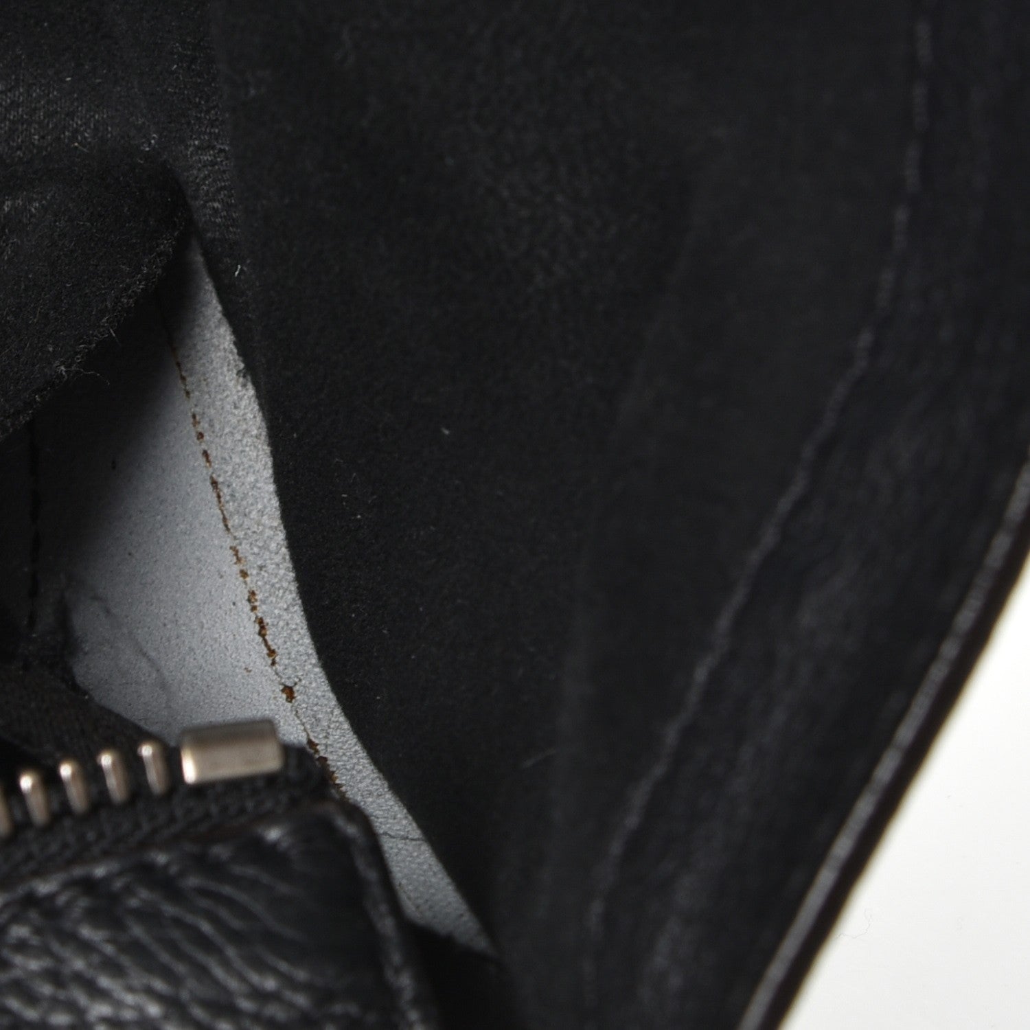 Celine Drummed Calfskin Mini Luggage Black 9 of 14