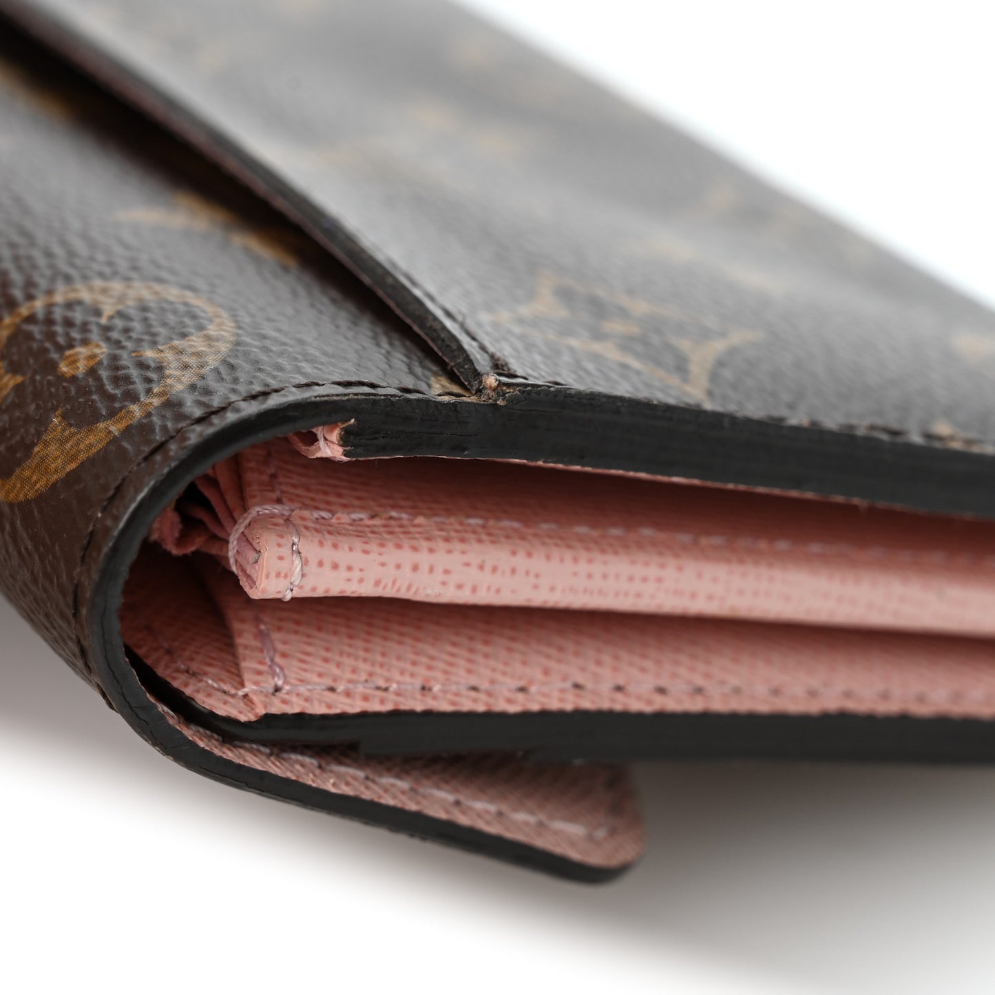 Monogram Sarah Wallet NM Rose Ballerine