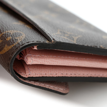 Louis Vuitton Monogram Sarah Wallet NM Rose Ballerine 8 of 9