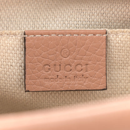 Gucci Pebbled Calfskin Small Soho Disco Bag Camelia 6 of 13