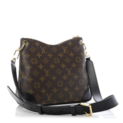 Louis Vuitton Monogram Odeon PM Black 3 of 9