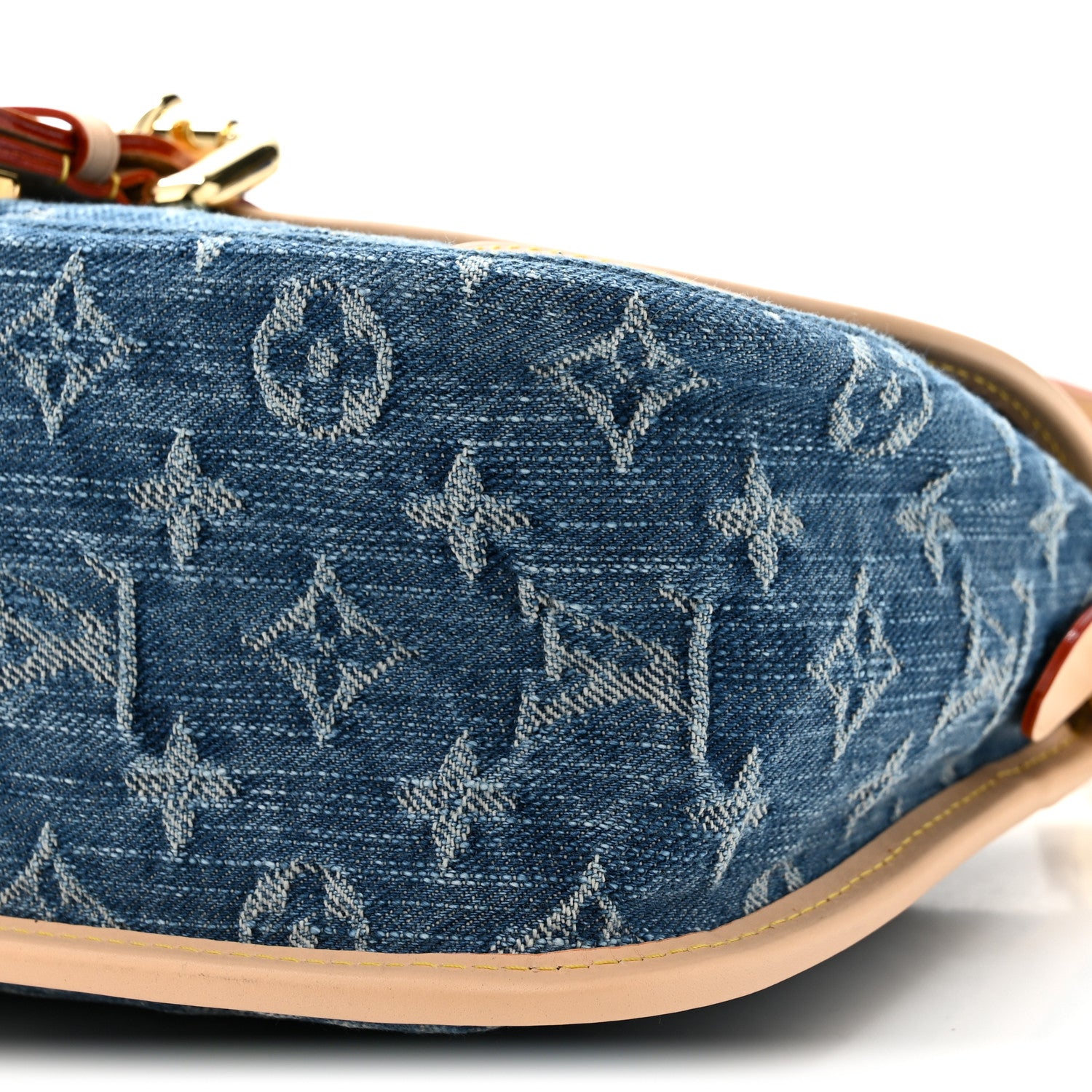 Louis Vuitton Monogram Denim Diane Blue 9 of 10