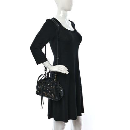 Balenciaga Agneau Neo Classic Hardware Pins Mini City Black 2 of 10