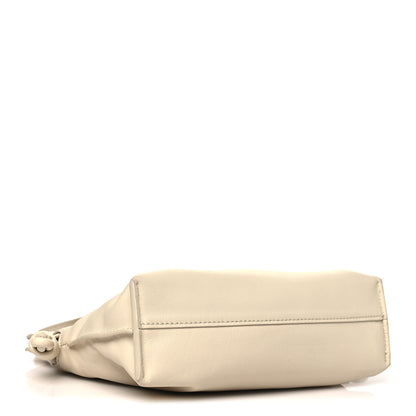 Loewe Calfskin Mini Flamenco Knot Clutch Angora 4 of 12