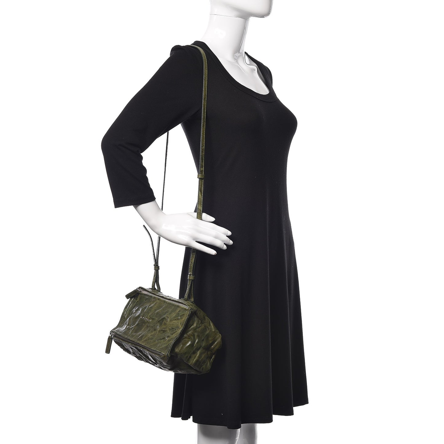 Tumbled Sheepskin Mini Pandora Khaki