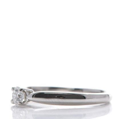 Tiffany Platinum Diamond .17ct Harmony Solitaire Engagement Ring 4.75 6 of 7
