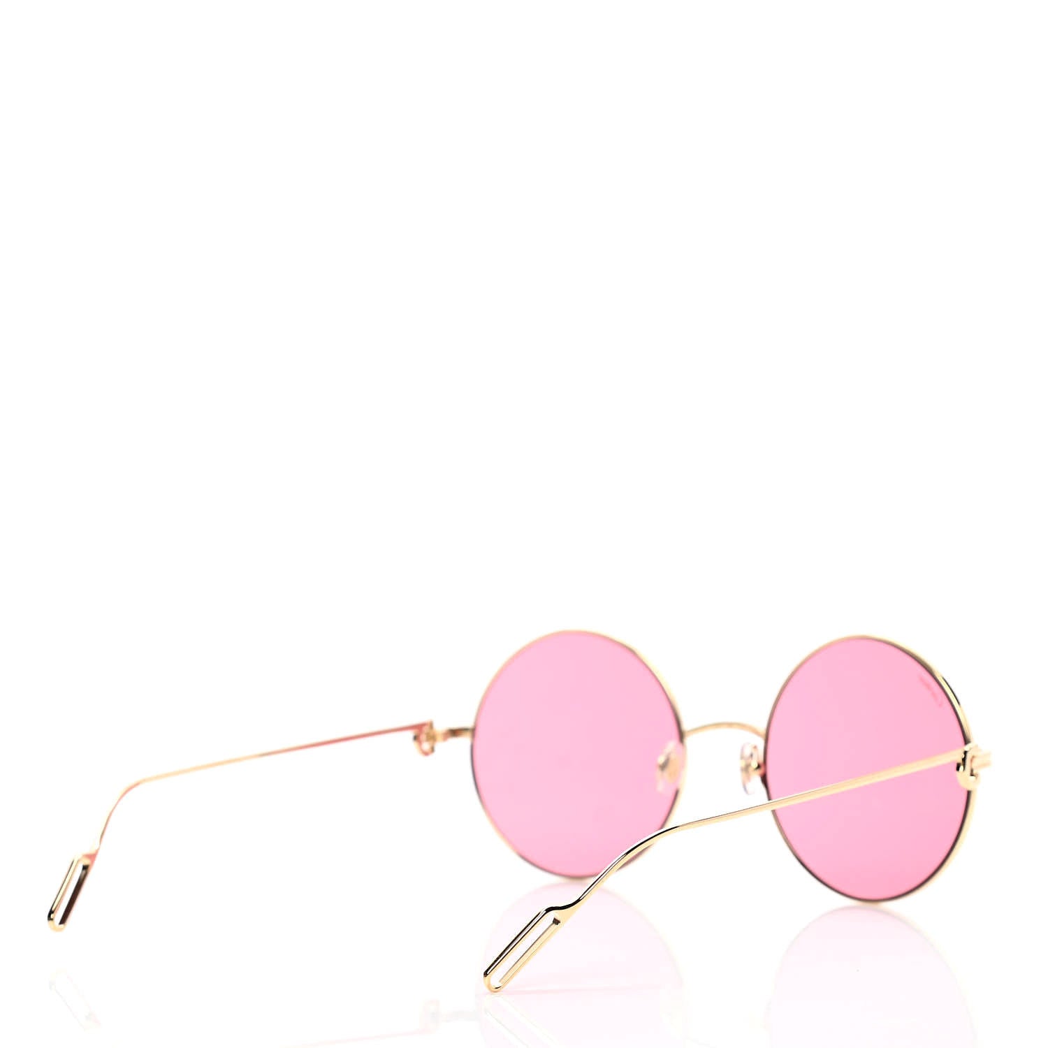 Cartier Premiere De Cartier Round Sunglasses Pink Gold 4 of 4