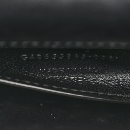 Saint Laurent Calfksin Woven Mini Classic Monogram Cassandra Top Handle Black 7 of 14