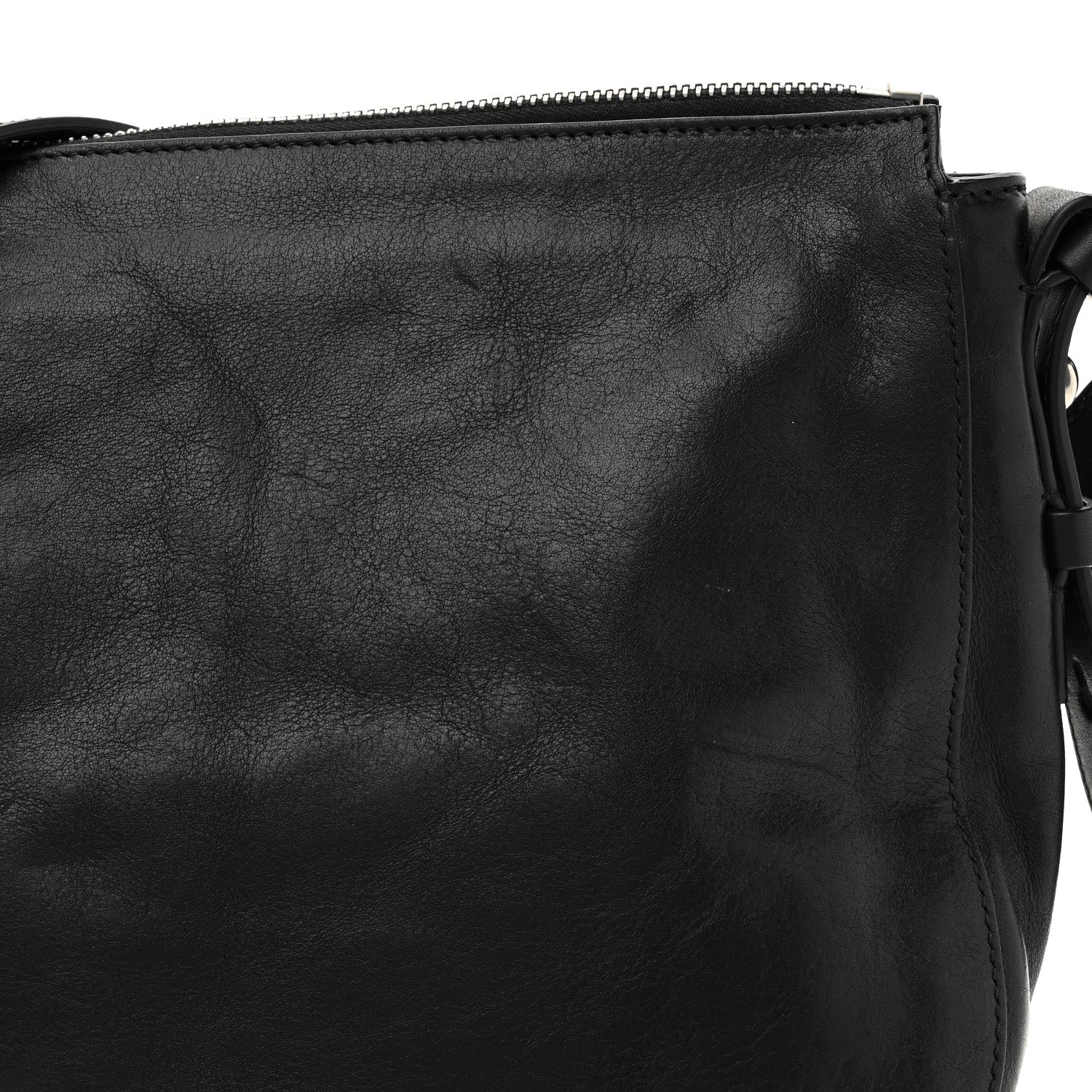 Burberry Calfskin Small Knight Bag Black 8 of 10