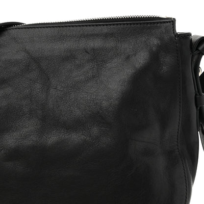 Burberry Calfskin Small Knight Bag Black 8 of 10