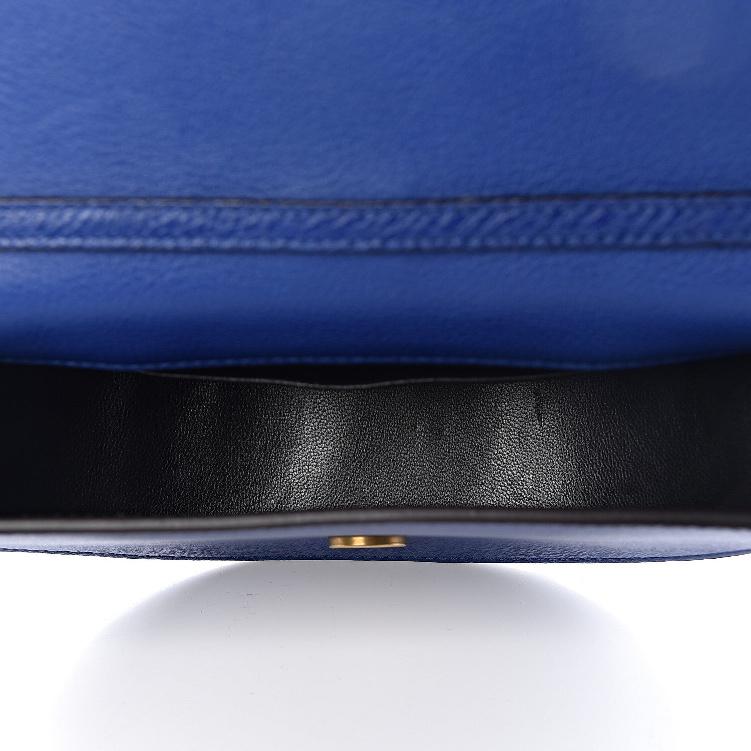 Chloe Calfskin Small Nile Bracelet Minaudiere Bag Majesty Blue 7 of 10