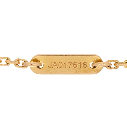 Van Cleef & Arpels 18K Yellow Gold Mother of Pearl Sweet Alhambra Bracelet 4 of 4