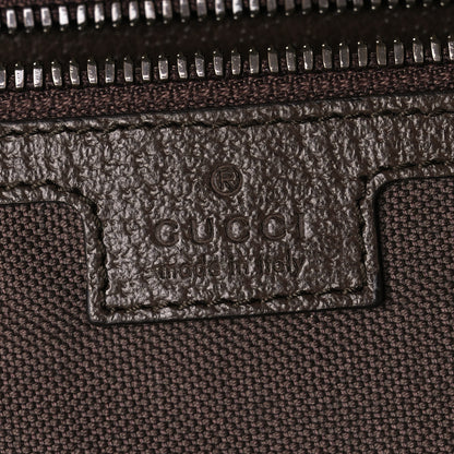 Gucci GG Supreme Monogram Textured Dollar Calfskin Web Ophidia Savoy Garment Bag Beige Ebony New Acero 6 of 12