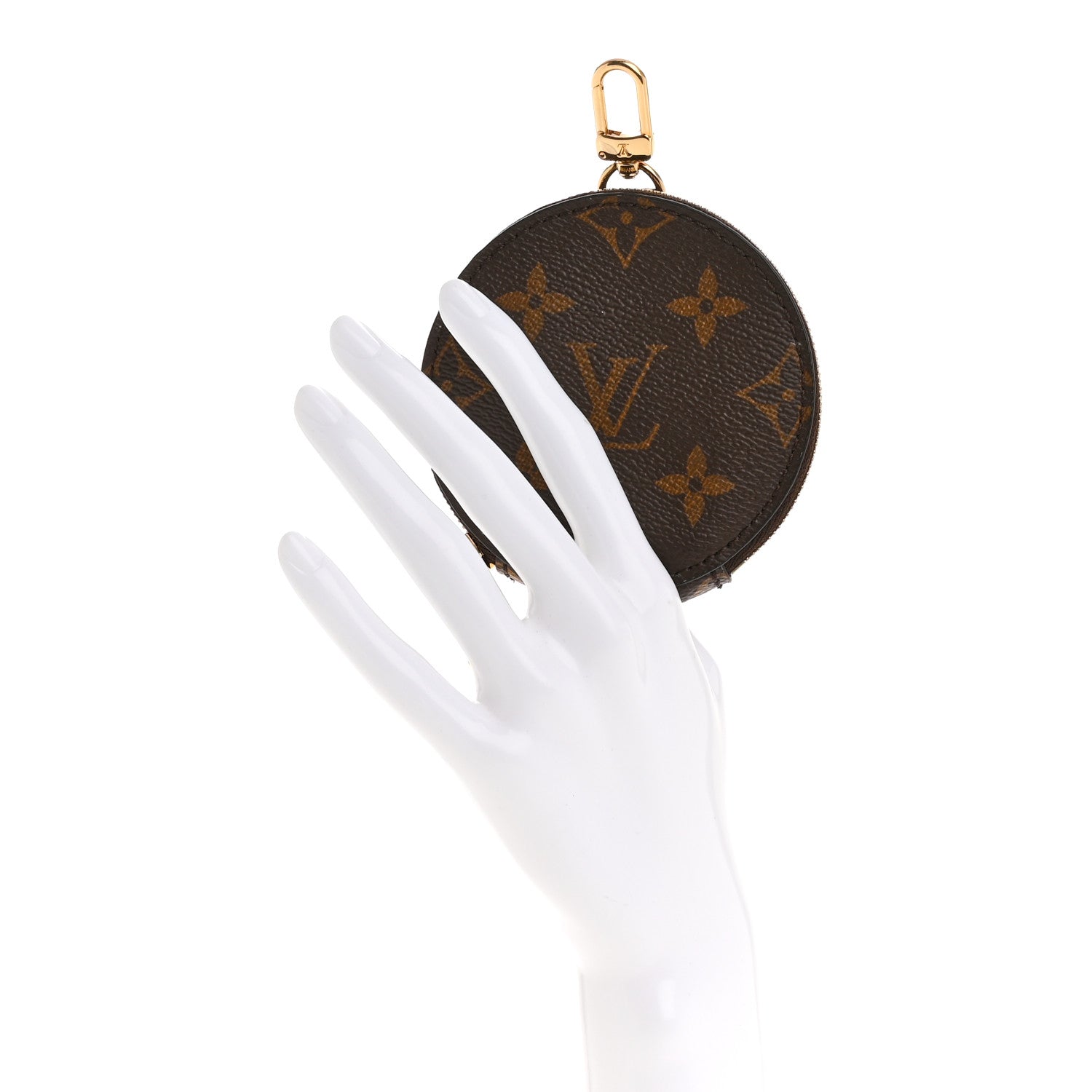 Louis Vuitton Monogram Multi Pochette Accessories Round Coin Purse 2 of 10