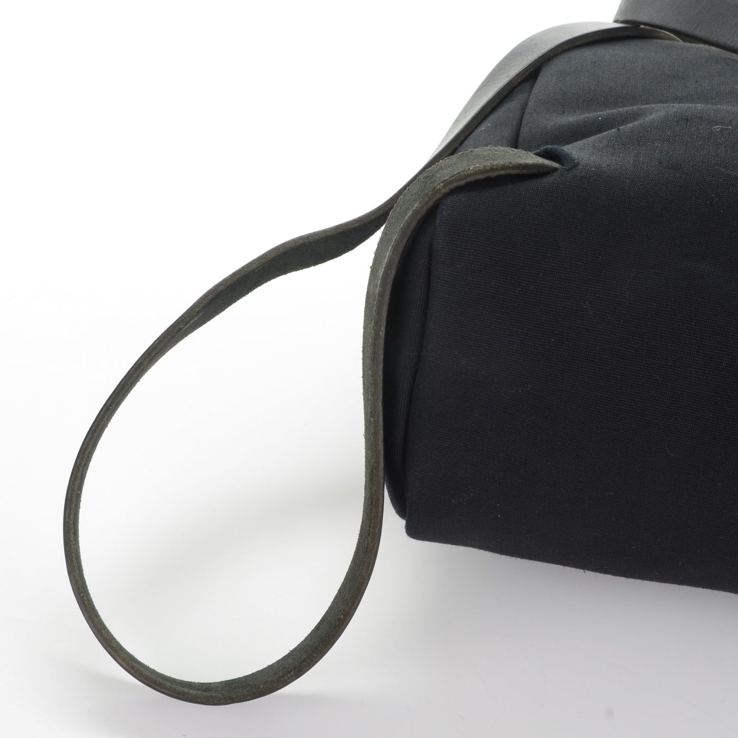 Toile Vache Calfskin Herbag 30 PM Backpack Black