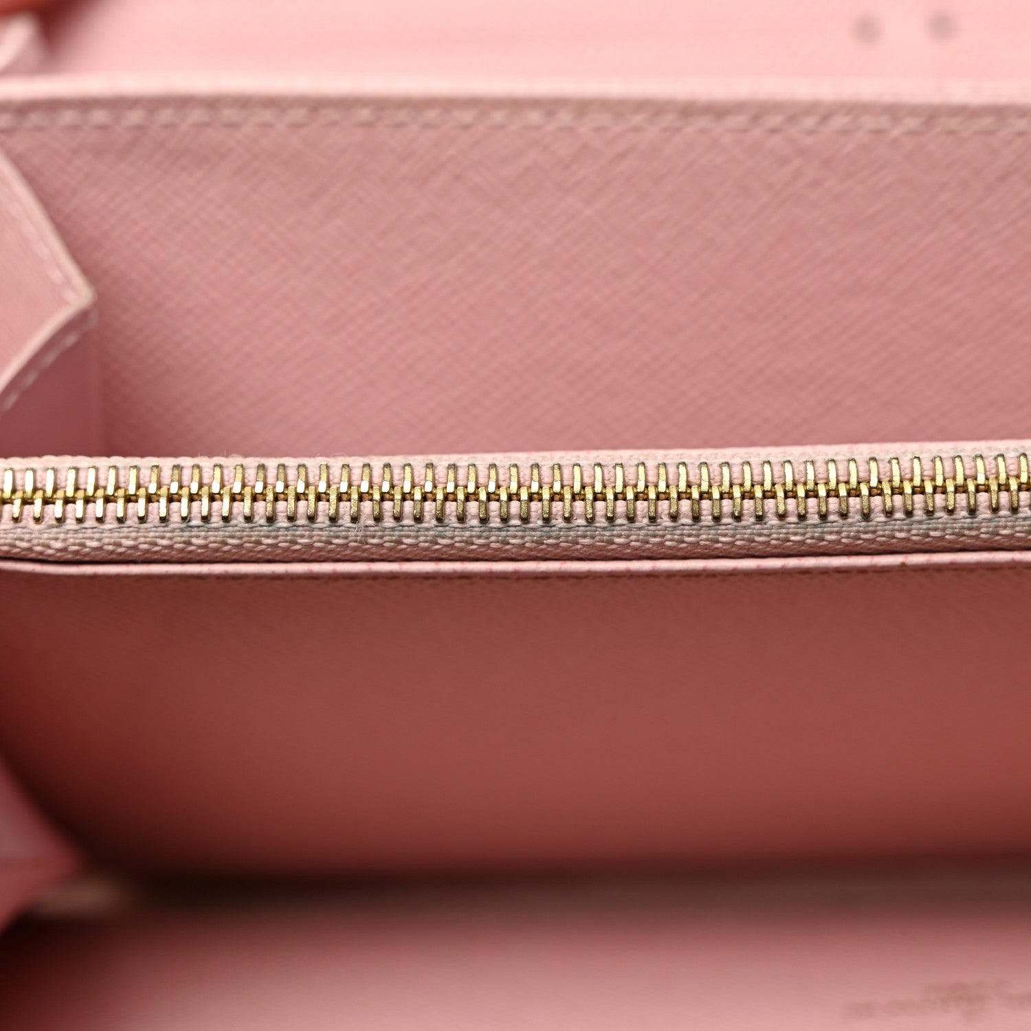 Louis Vuitton Damier Ebene Zippy Wallet Rose Ballerine 12 of 13