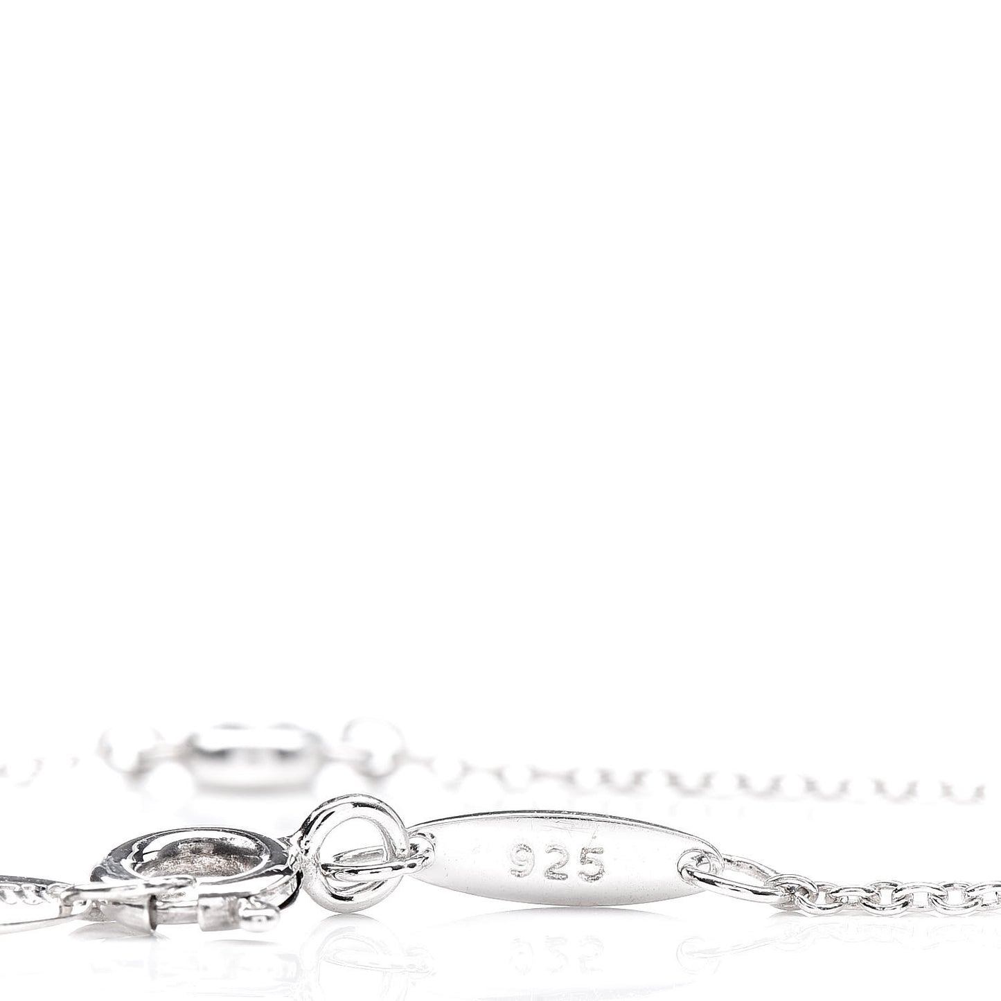 Sterling Silver Diamond .05ct Elsa Peretti Diamonds by the Yard Bracelet