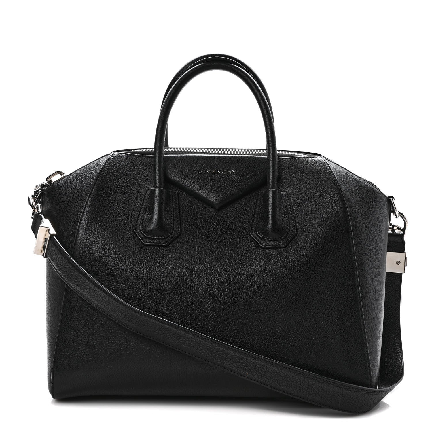 Givenchy Sugar Goatskin Medium Antigona Black 1 of 10