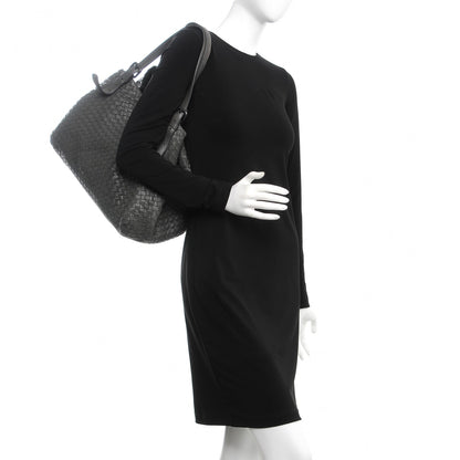 Bottega Veneta Nappa Intrecciato Large Seamless Tote New Light Grey 2 of 11