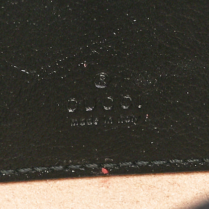 Gucci Textured Calfskin Web Small Rajah Slim Flap Shoulder Bag Black 6 of 11