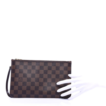Louis Vuitton Damier Ebene Neverfull MM GM Pochette 2 of 7
