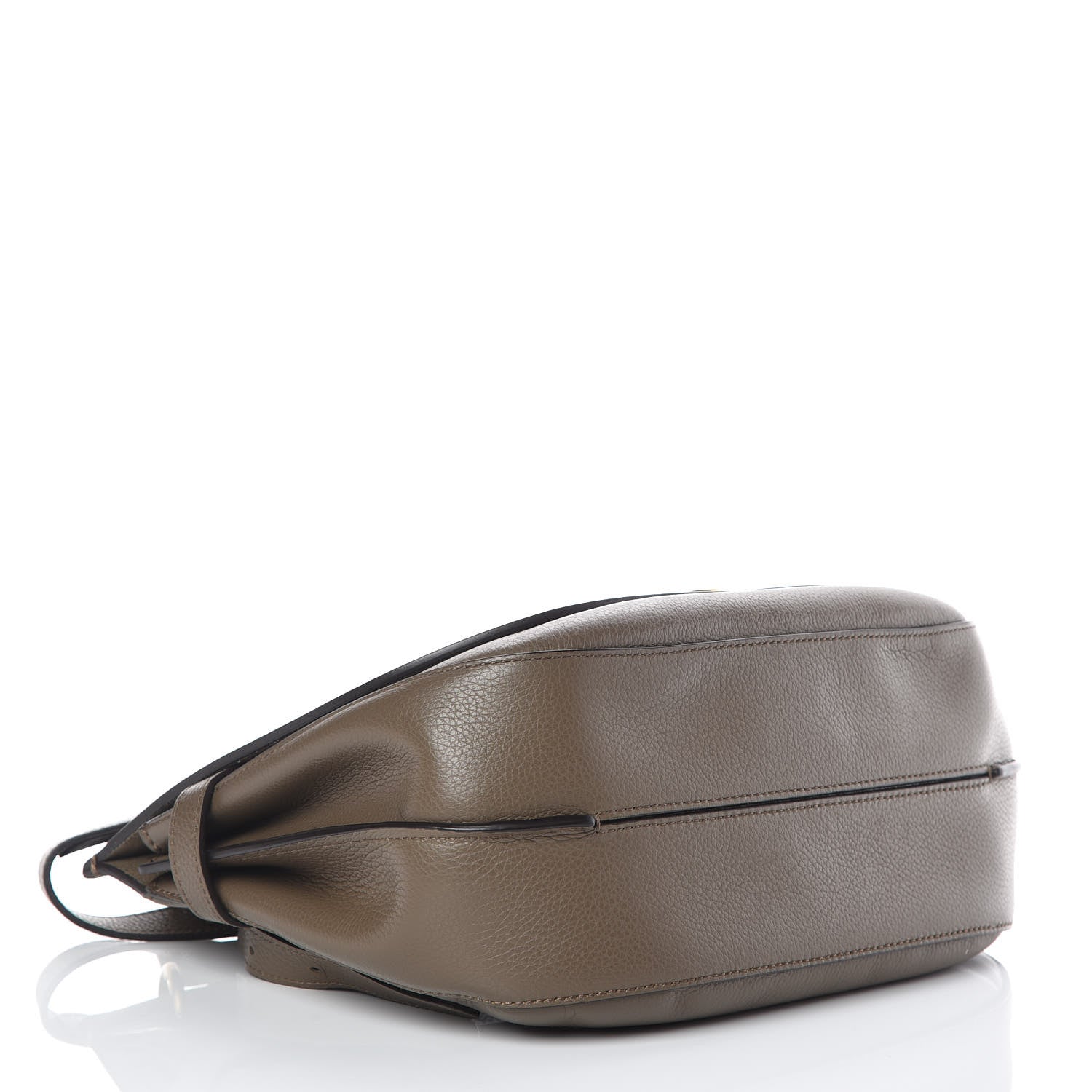 Mulberry Small Classic Grain Amberley Satchel Solid Grey 4 of 8