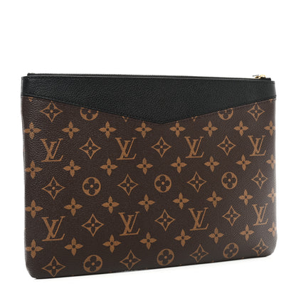 Louis Vuitton Monogram Daily Pouch Black 3 of 6