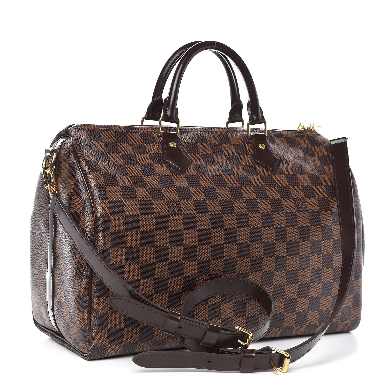 Louis Vuitton Damier Ebene Speedy Bandouliere 35 4 of 11
