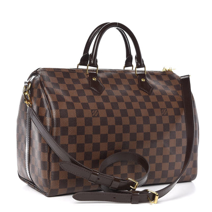 Louis Vuitton Damier Ebene Speedy Bandouliere 35 4 of 11