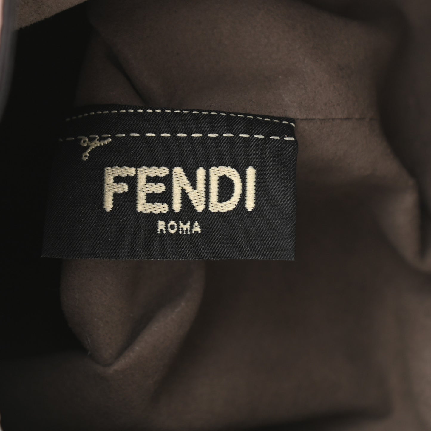 Vitello Cruise F is Fendi Mini Mon Tresor Bucket Bag Optical White