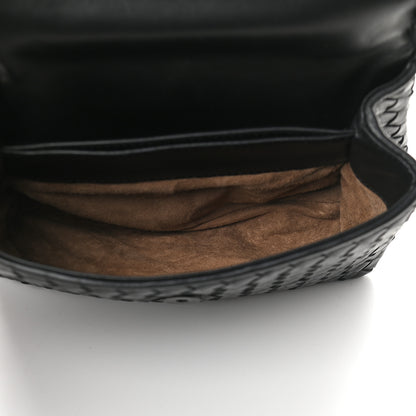Bottega Veneta Nappa Intrecciato Baby Olimpia Shoulder Bag Black 5 of 8