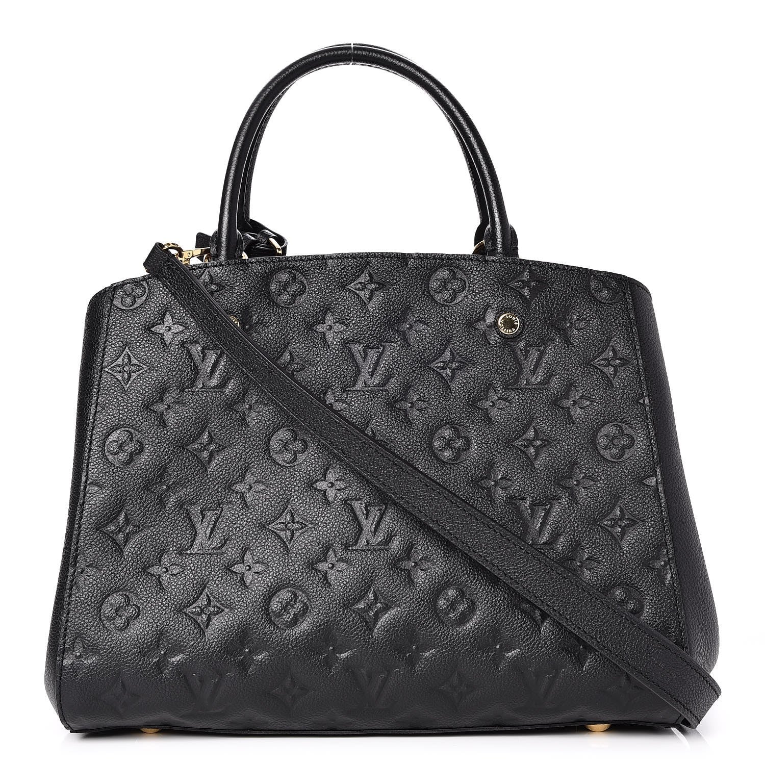 Louis Vuitton Empreinte Montaigne MM Black 1 of 7