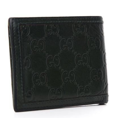 Gucci Guccissima Web Board Bi-Fold Wallet Green 3 of 7