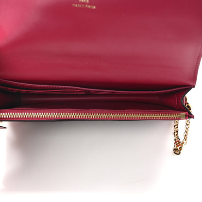Louis Vuitton Monogram Flore Chain Wallet Fuchsia 5 of 12