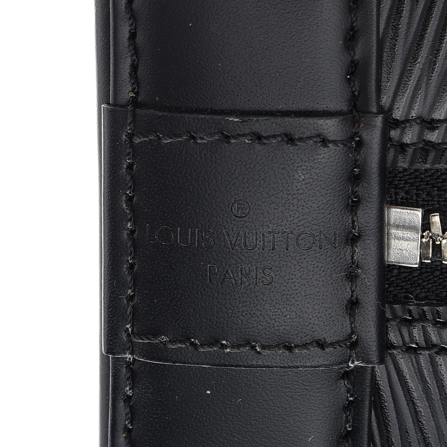Louis Vuitton Epi Alma PM Black 6 of 11
